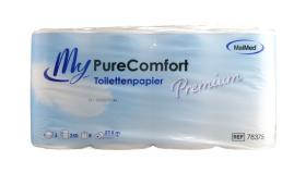 MyPureComfort Toilettenpapier Premium" 3 Lagig Hochweiß